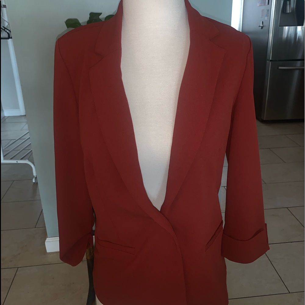 NYCC Burnt Orange Colored Blazer